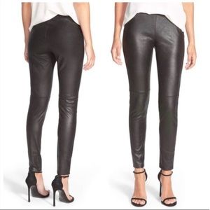 Trouve Faux Crackled Leather Leggings Sz.XL